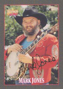 1992 NAC/Hit Cards International Branson On Stage - Gold Signature #20 Mark Jones Front