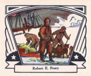1930-39 M.J. Holloway & Co. Adventure Pictures (R2) #9 Robert E. Peary Front