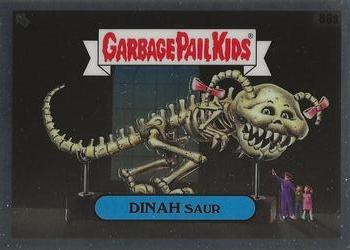 2020 Topps Chrome Garbage Pail Kids #88a Dinah Saur Front