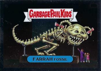 2020 Topps Chrome Garbage Pail Kids #88b Farrah Fossil Front