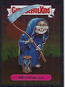 2020 Topps Chrome Garbage Pail Kids #95b Beth Death Front
