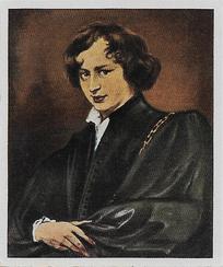 1934 Eckstein-Halpaus Die Grossen der Weltgeschichte (The Greats of World History) #41 Anton van Dyck Front