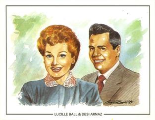 1992 Victoria Gallery Partners #10 Lucille Ball / Desi Arnaz Front