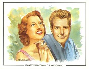 1992 Victoria Gallery Partners #13 Jeanette MacDonald / Nelson Eddy Front