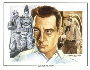 1992 Cecil Court Famous Film Directors #11 Buster Keaton Front