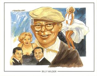 1992 Cecil Court Famous Film Directors #19 Billy Wilder Front
