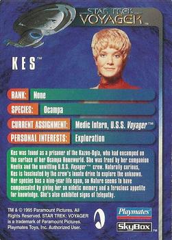 1995 SkyBox Playmates Star Trek: Voyager Cards #NNO Kes Back