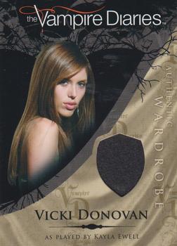 2011 Cryptozoic The Vampire Diaries Season 1 - Wardrobe #M17 Vicki Donovan Front