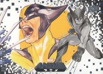 2020 Upper Deck Marvel Anime #2 Wolverine Front