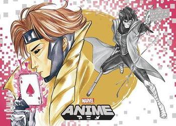 2020 Upper Deck Marvel Anime #8 Gambit Front
