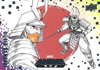 2020 Upper Deck Marvel Anime #12 Silver Samurai Front