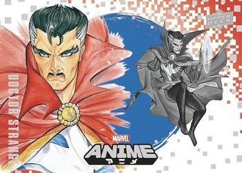 2020 Upper Deck Marvel Anime #25 Doctor Strange Front