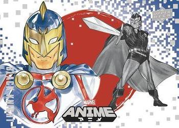 2020 Upper Deck Marvel Anime #40 Black Knight Front
