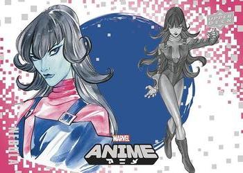 2020 Upper Deck Marvel Anime #49 Nebula Front