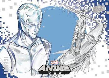 2020 Upper Deck Marvel Anime #54 Iceman Front