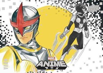 2020 Upper Deck Marvel Anime #73 Nova Front