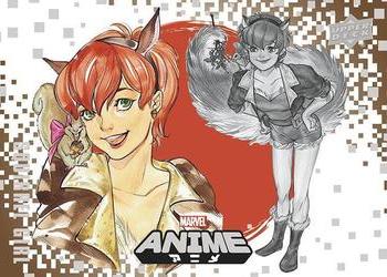 2020 Upper Deck Marvel Anime #78 Squirrel Girl Front