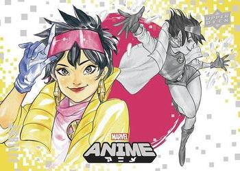 2020 Upper Deck Marvel Anime #80 Jubilee Front