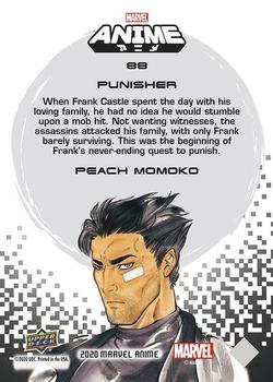 2020 Upper Deck Marvel Anime #88 Punisher Back