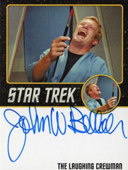 2018 Rittenhouse Star Trek The Original Series The Captain's Collection - Autographs (Black Border Design) #NNO John Bellah Front