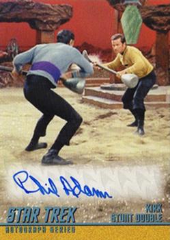2018 Rittenhouse Star Trek The Original Series The Captain's Collection - Autographs (Classic Design) #A293 Phil Adams Front