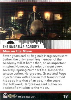2020 Rittenhouse The Umbrella Academy Season One #19 Man on the Moon Back