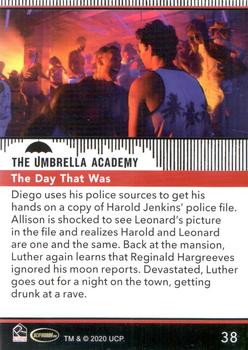 2020 Rittenhouse The Umbrella Academy Season One #38 The Day That Was Back