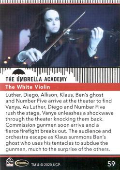 2020 Rittenhouse The Umbrella Academy Season One #59 The White Violin Back