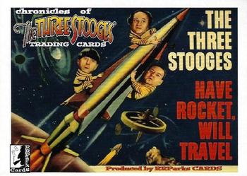 2016 RRParks Chronicles of the Three Stooges #1B The Three Stooges Have Rocket Will Travel Front