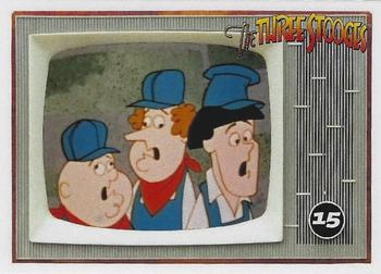2016 RRParks Chronicles of the Three Stooges - The New Three Stooges Cartoon Series #15 Cartoon list 129-138 Front