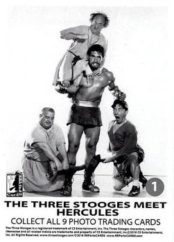 2016 RRParks Chronicles of the Three Stooges - The Three Stooges Meet Hercules #1 Shemp on shoulder Back