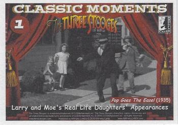 2016 RRParks Chronicles of the Three Stooges - Classic Moments #1 Larry and Moe's Real Life Daughters' Appearances in Pop goes The Easel (1935) Back