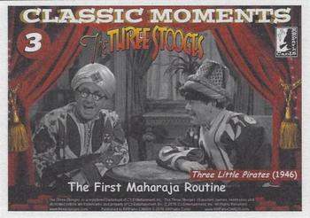 2016 RRParks Chronicles of the Three Stooges - Classic Moments #3 The First Maharaja Routine inThree Little Pirates (1946) Back