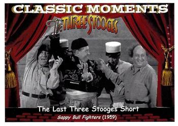 2016 RRParks Chronicles of the Three Stooges - Classic Moments #9 (A nine card subset featuring 17 of the most classic moments Front