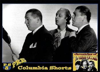 2016 RRParks Chronicles of the Three Stooges - Pre Columbia Shorts #PS8 Between 1933 and 1934 Larry, Moe and Curly appeared Front