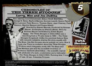 2016 RRParks Chronicles of the Three Stooges - Post Shorts #5 The Three Stooges In Orbit 1962 Back
