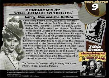 2016 RRParks Chronicles of the Three Stooges - Post Shorts #9 The Outlaws is Coming 1965 Back