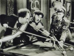 2016 RRParks Chronicles of the Three Stooges - Mini Clip Out Cards #143 Larry, Moe and Curly Front