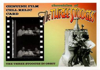 2015 RRParks Chronicles of the Three Stooges - Film Cell Cards #FC7 The Three Stooges In Orbit Front