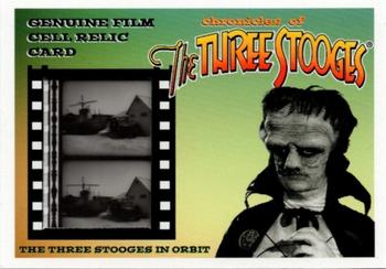 2015 RRParks Chronicles of the Three Stooges - Film Cell Cards #FC8 The Three Stooges In Orbit Front