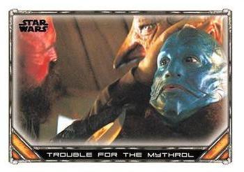 2020 Topps Star Wars: The Mandalorian Season 1 #2 Trouble for the Mythrol Front
