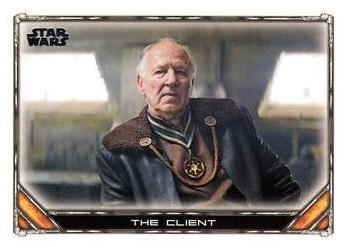 2020 Topps Star Wars: The Mandalorian Season 1 #5 The Client Front