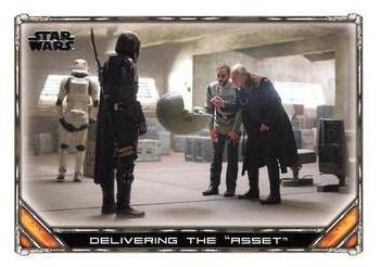 2020 Topps Star Wars: The Mandalorian Season 1 #27 Delivering the “Asset” Front
