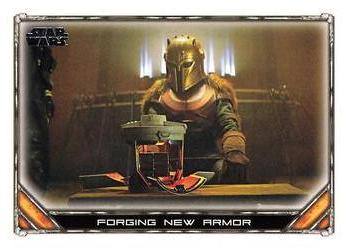 2020 Topps Star Wars: The Mandalorian Season 1 #29 Forging New Armor Front
