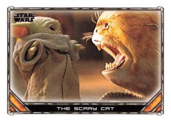 2020 Topps Star Wars: The Mandalorian Season 1 #40 The Scary Cat Front