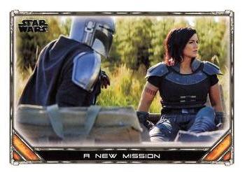 2020 Topps Star Wars: The Mandalorian Season 1 #42 A New Mission Front