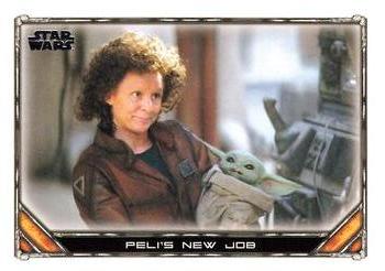2020 Topps Star Wars: The Mandalorian Season 1 #58 Peli’s New Job Front