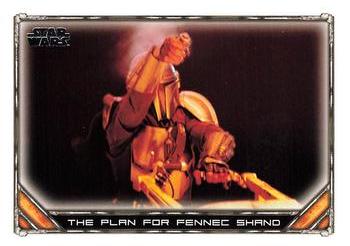 2020 Topps Star Wars: The Mandalorian Season 1 #61 The Plan For Fennec Shand Front