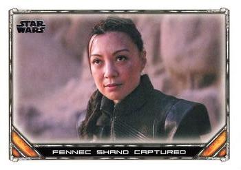 2020 Topps Star Wars: The Mandalorian Season 1 #62 Fennec Shand Captured Front