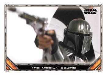 2020 Topps Star Wars: The Mandalorian Season 1 #70 The Mission Begins Front